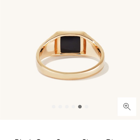 Mini enamel signet ring - Picture 9 of 9